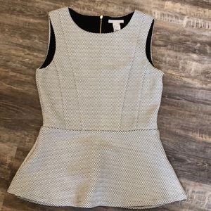 H&M peplum top